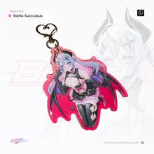 Load image into Gallery viewer, Stella Succubus Acrylic Keychain

