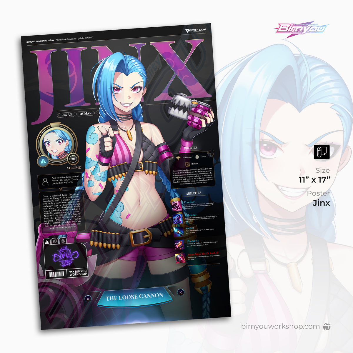 Jinx Poster – Bimyou Workshop