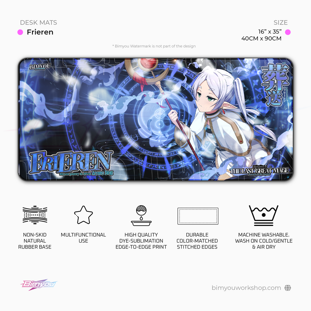 Frieren Flying Mousepad