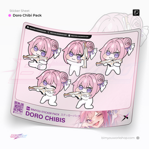 Doro Chibi Sticker Pack