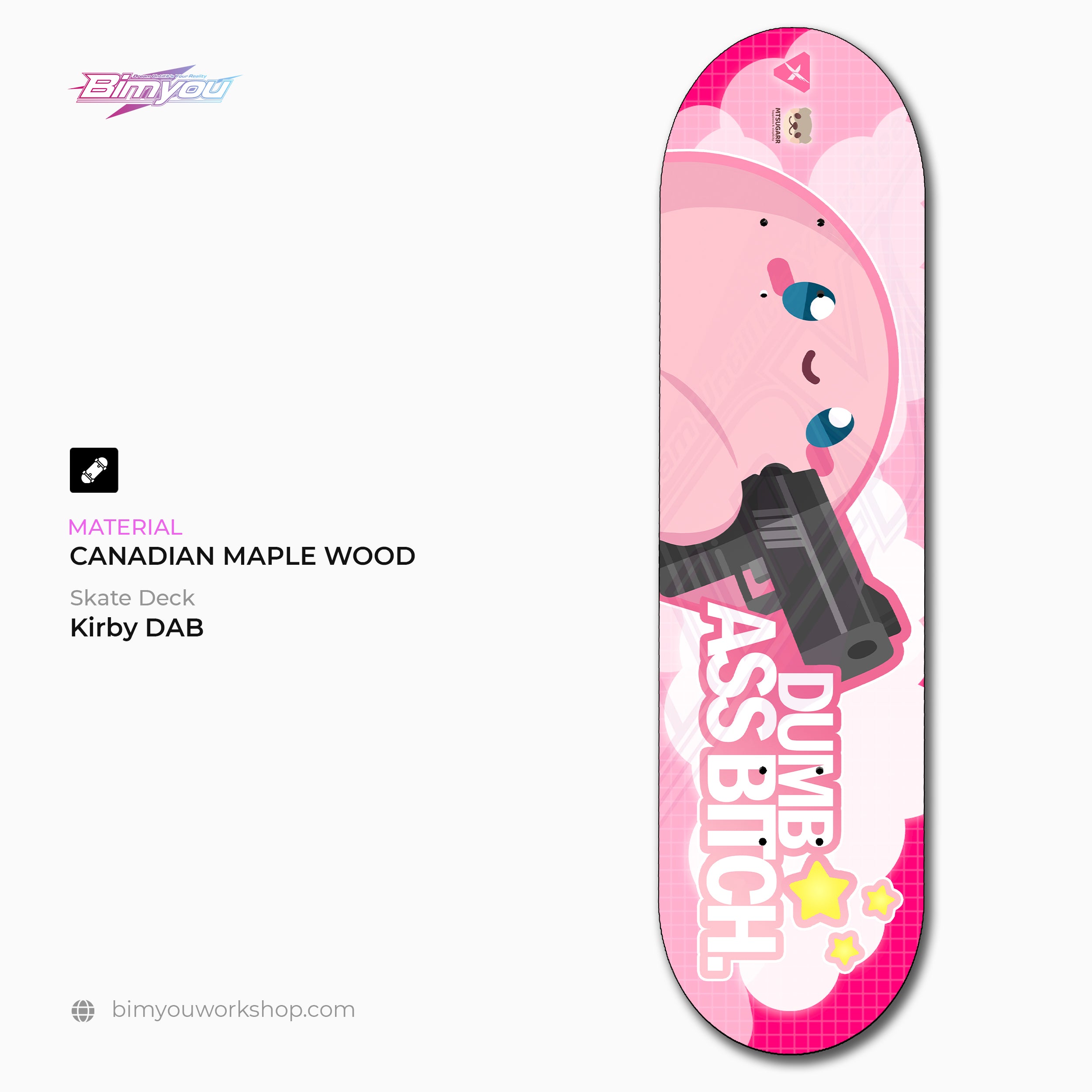 Hatsune Miku original Skateboard Deck only 31.18in 39