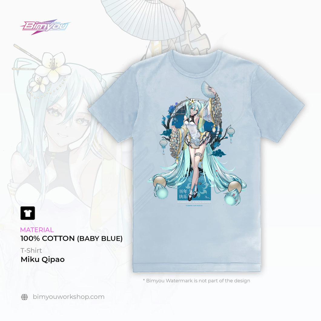 Miku QiPao Tee