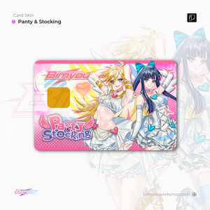 panty and stocking card sleeves Panty & Stocking Card – Bimyou Workshop