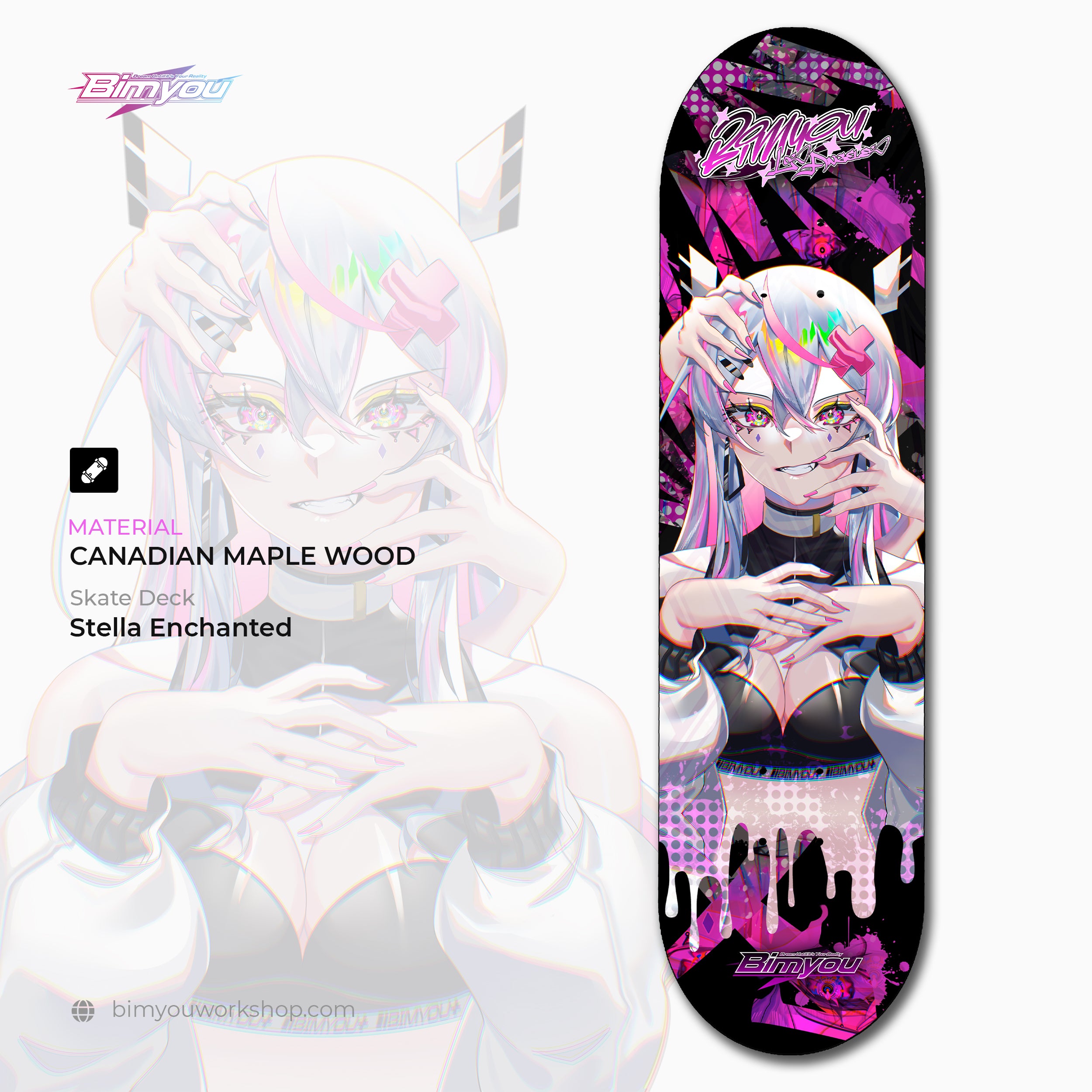 TEKKEN 8 - Fist Meets Fate - Skateboard Deck Wall Decor Set of 3
