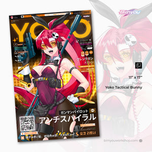 Yoko Tactical Bunny Poster